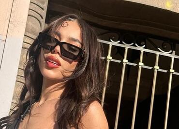 Danna celebra su cumpleaños en Madrid y enamora con su look