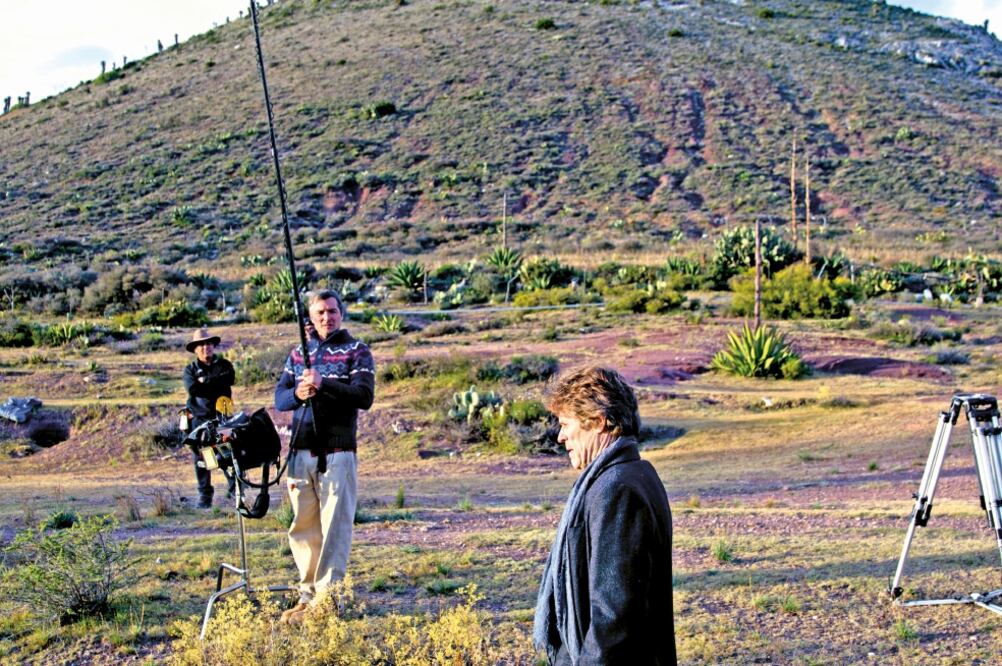 Es la tercera vez que Willem Dafoe filma en México, esta vez en Real de Catorce (FOTOS: PIANO)