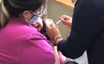 Inicia en CDMX vacuna contra la influenza para menores de 3 años y embarazadas