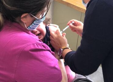 Inicia en CDMX vacuna contra la influenza para menores de 3 años y embarazadas