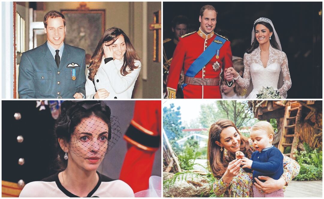 El príncipe Wiliam y su esposa Kate Middleton. Foto: de Clasos y Archivo El Universal