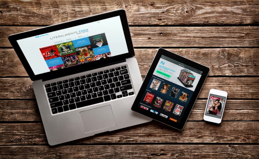 La app brinda el servicio offline, para leer tus revistas cuando no tengas conexión a Internet