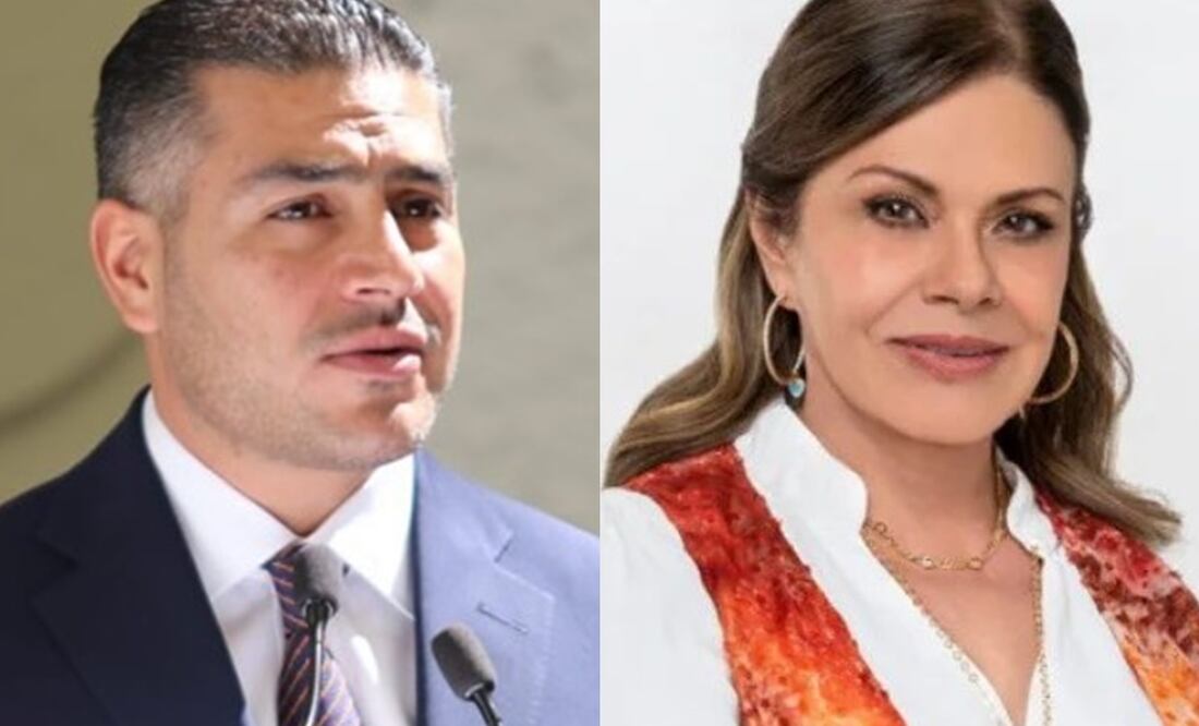 La actriz María Sorté y sus hijo Omar García Harfuch. Foto: Vía Instagram oficial de las figuras públicas.