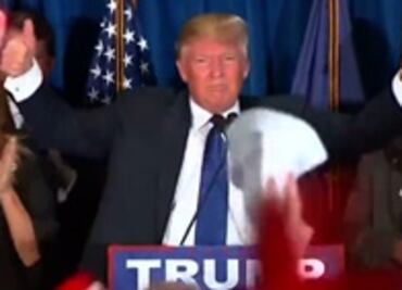 Trump y Sanders ganan primarias en New Hampshire