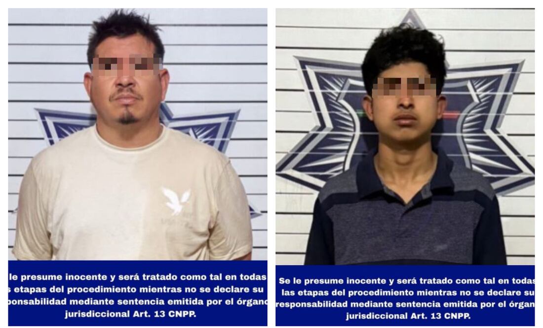 Detienen a dos presuntos integrantes del CJNG en Quintana Roo; aseguran armamento. Foto: Especial