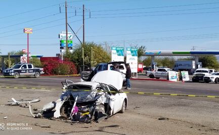 Ataque armado y persecución deja 2 muertos en caseta de cobro en Hermosillo