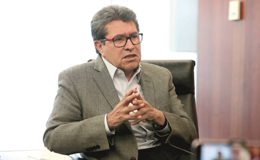 Ricardo Monreal pidió que con elecciones se designe al candidato presidencial. Foto: Archivo/EL UNIVERSAL.