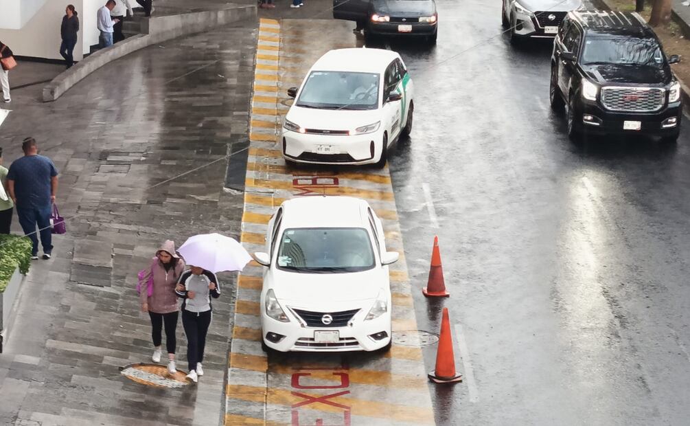 La circulación vehicular se está viendo afectada. | Foto: Gisela González Granados.