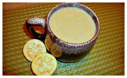 Atole de Soya sabor Guayaba #RECETA