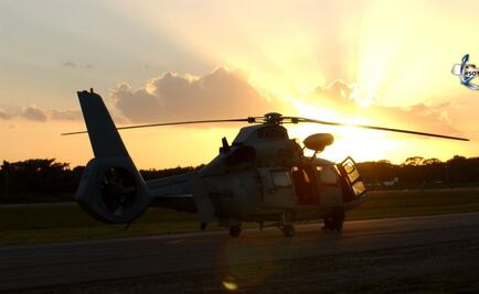 Semar localiza cuerpos de marinos que viajaban en helicóptero que cayó en Querétaro