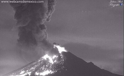 Exhortan a protegerse de ceniza del Popocatépetl