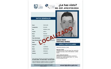 Localizan a joven reportado como desaparecido; es interno del Reclusorio Oriente