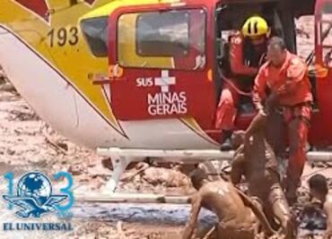 Rescatan a personas arrastradas por avalancha de lodo en Brasil