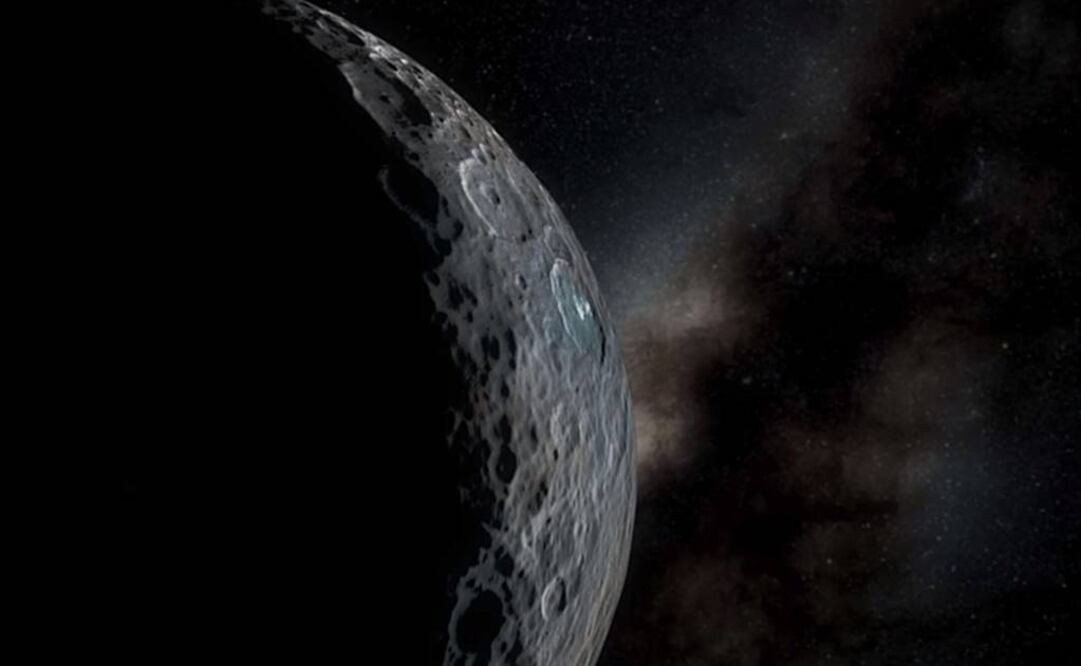El material permite observar de cerca el relieve de Ceres. Foto: Captura YouTube
