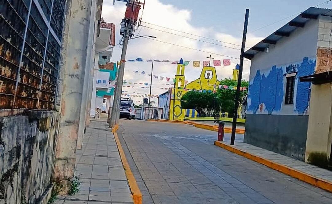 Calles de Pantelhó lucen desiertas por desplazamiento de pobladores. Foto: Especial