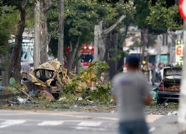 VIDEO: Suman 6 muertos tras explosiones en inmediaciones de base aérea militar de Cali, Colombia; se viralizan imágenes de los daños