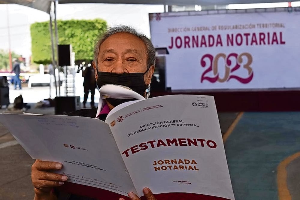 Durante septiembre, mes del testamento, se realizan campañas para orientar a la población sobre cómo hacer el trámite con menos costo y sin complicaciones. Foto: Especial