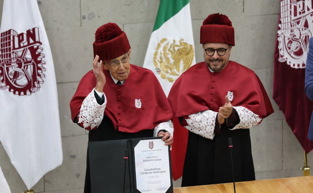 Educación es factor decisivo de equidad social: CCS; le otorga el IPN el Doctorado Honoris Causa Foto: Especial