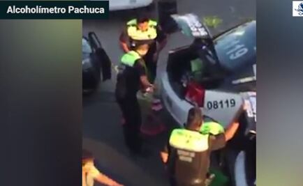 Video. Así captaron a policías en saqueos en Ecatepec