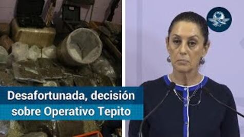 Desafortunada la decisión de liberar a 27 detenidos de Tepito: Sheinbaum