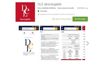 La RAE lanza aplicación de diccionario móvil sin conexión