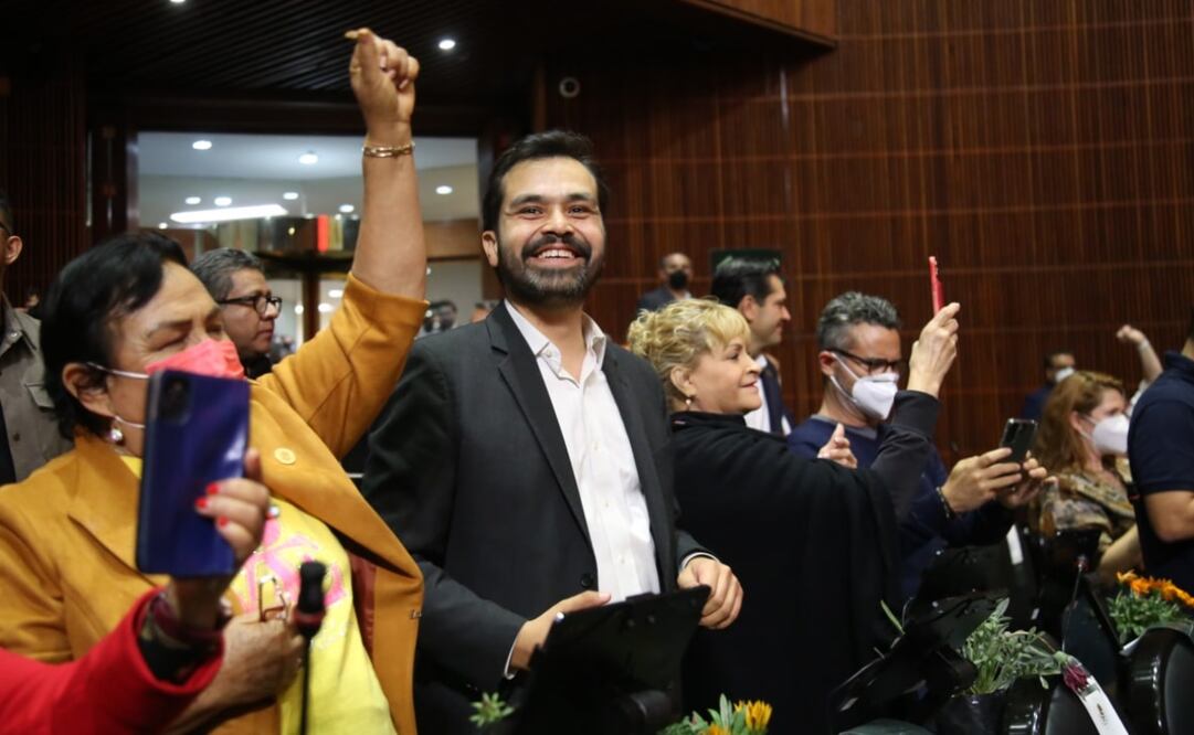 Jorge Álvarez Máynez, coordinador de Movimiento en la Cámara de Diputados. Foto: Twitter @AlvarezMaynez
