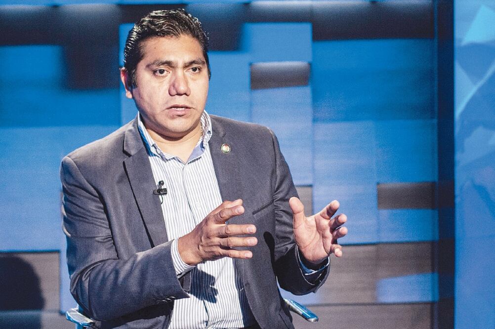 Jorge Luis Preciado, candidato del PAN a la gubernatura de Colima, participó el pasado 12 de diciembre en uno de los espacios del Teletón (ARCHIVO EL UNIVERSAL)