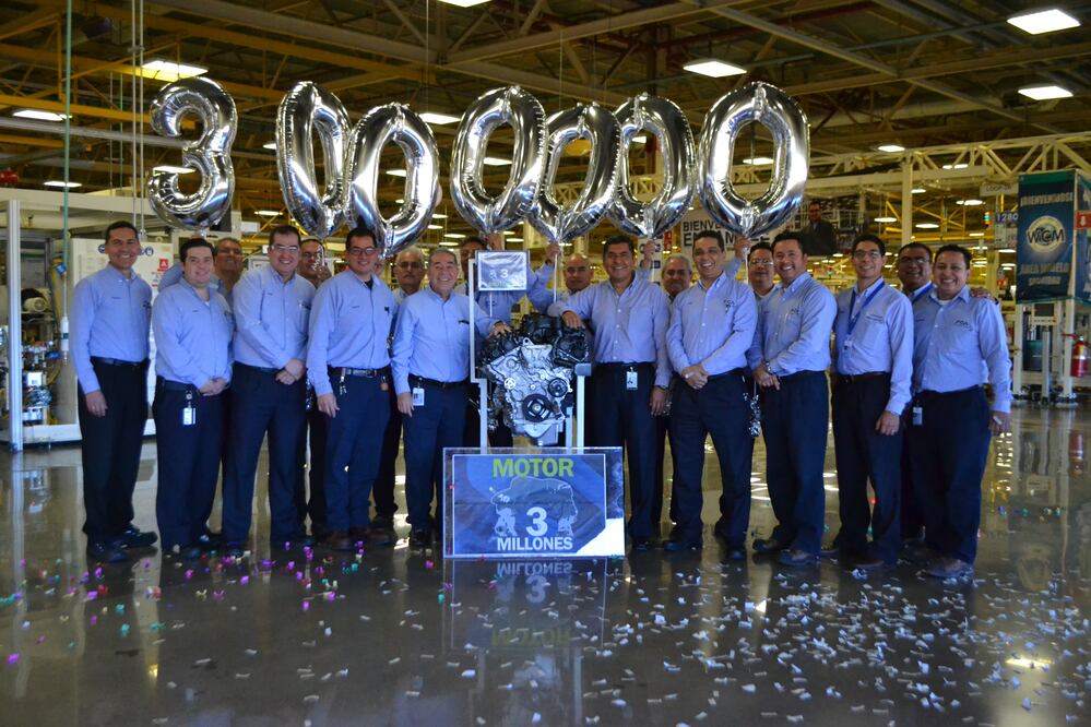 Planta de Ensamble Motores Saltillo Sur produce motor número 3 millones