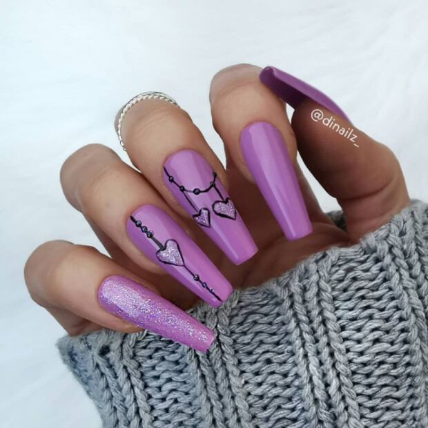 Ideas de nail art para un San Valentín con mucho estilo