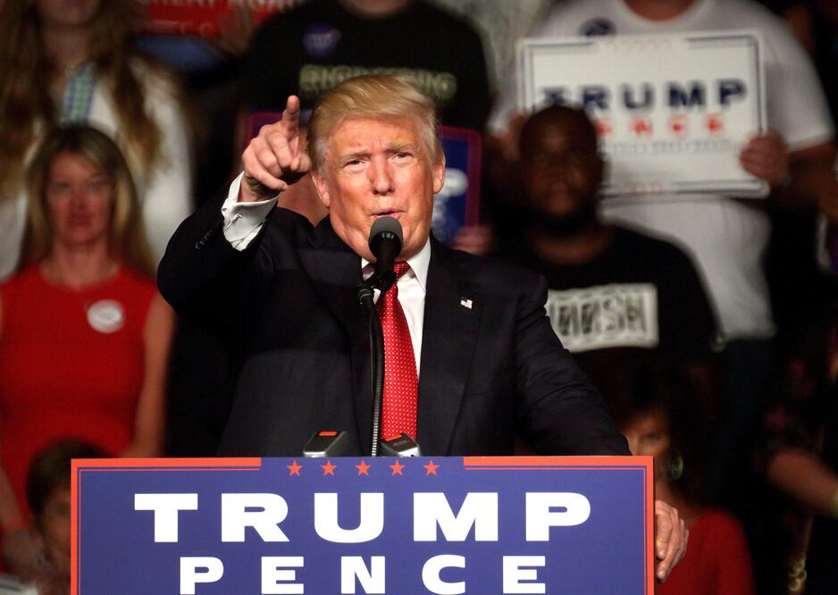 El candidato presidencial republicano, Donald Trump (Foto: EFE)