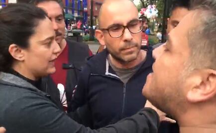 Funcionarios en Coyoacán protagonizan discusión en feria artesanal