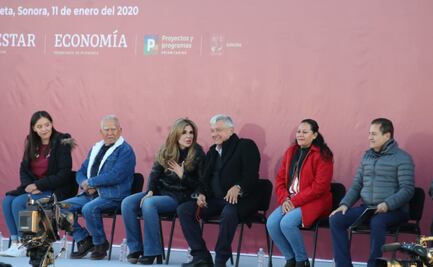 Promete AMLO a gobernadora Pavlovich clínica del IMSS y bajar tarifas eléctricas