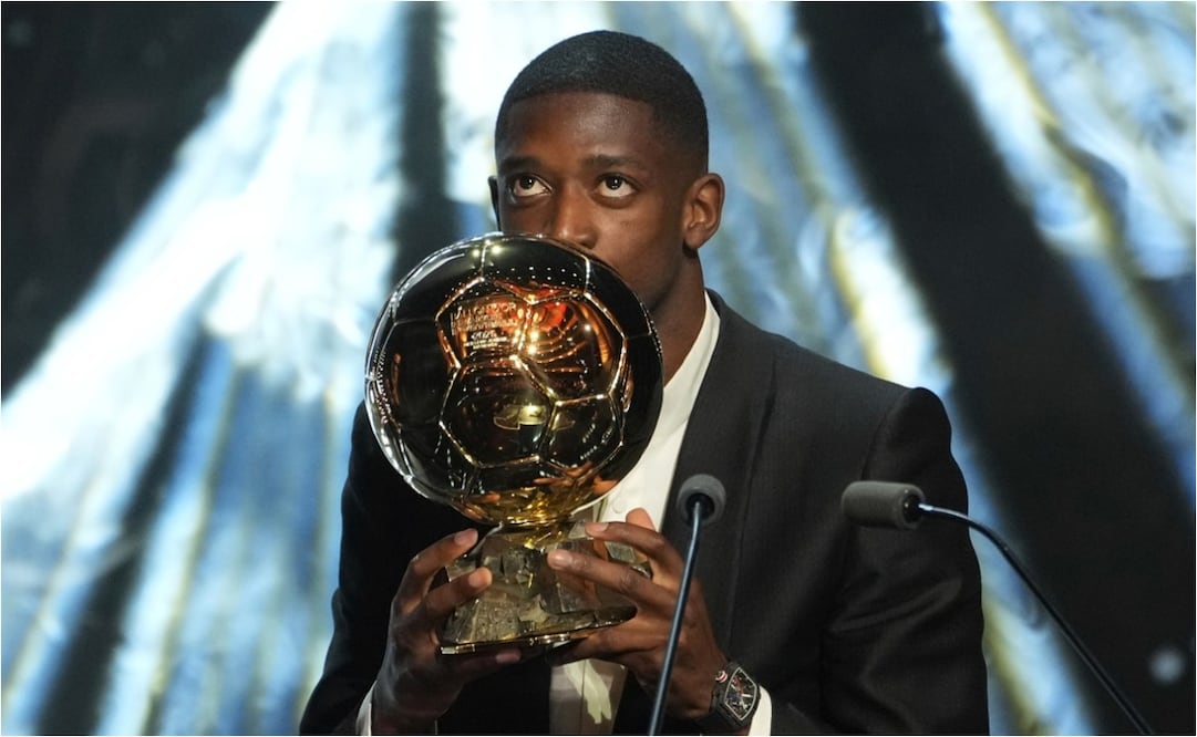 FOTO: ESPECIAL - Dembélé tras ganar el Balón de Oro: “Nunca fue mi objetivo, pero es algo excepcional”