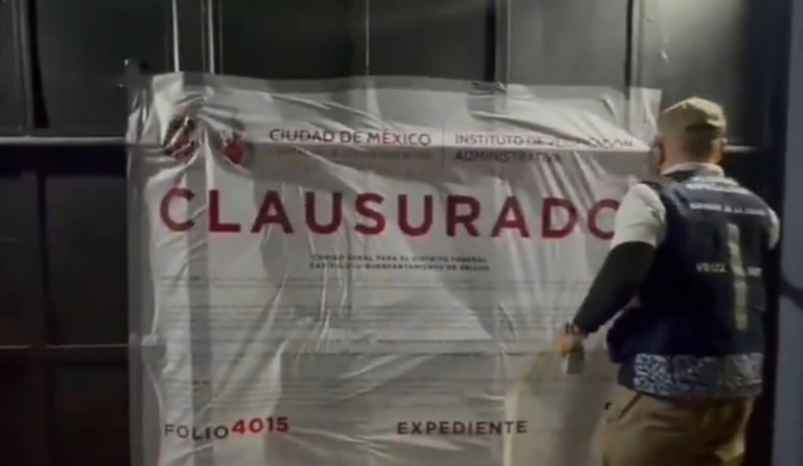 Instituto de Verificación Administrativa suspende fiesta clandestina en Azcapotzalco; clausuran inmueble sin permisos. Foto: Captura de pantalla