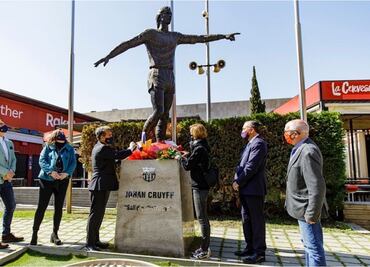 El homenaje de Joan Laporta a Johan Cruyff
