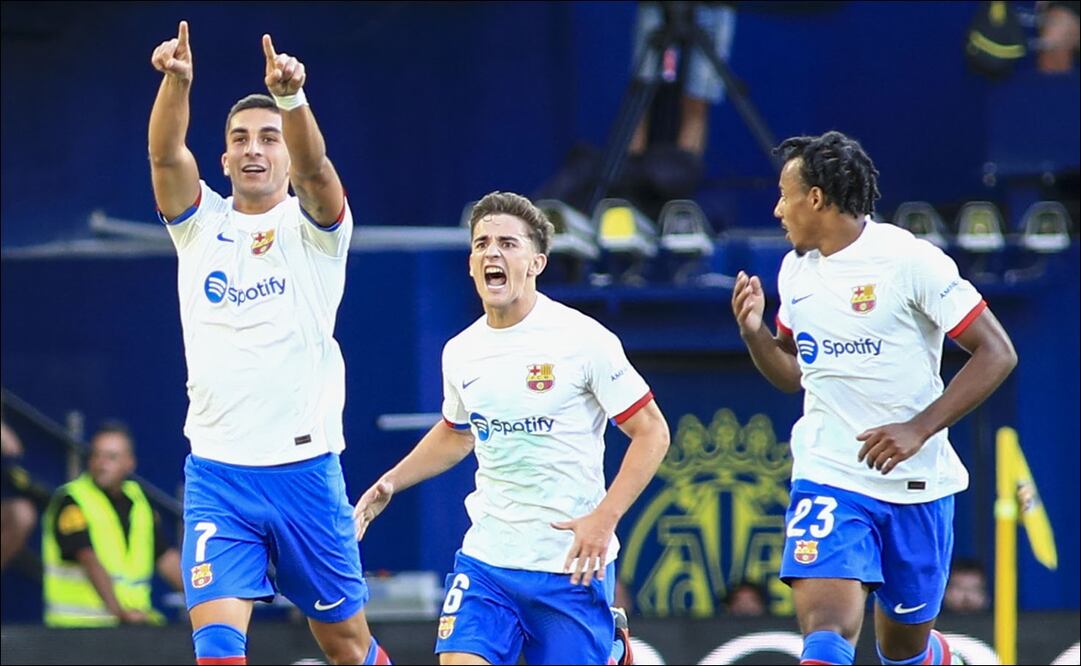 Barcelona sumó las tres unidades ante Villarreal en un frenético partido / FOTO: EFE