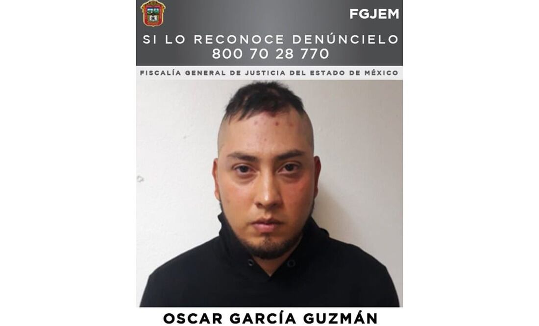 Óscar García Guzmán suma 154 de prisión Foto: Especial