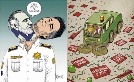 "La Barredora": Adán Augusto y Hernán Bermúdez protagonizan 5 cartones del escándalo en Tabasco; de Kemchs a Chelo