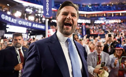 J.D. Vance acepta nominación como candidato republicano a la vicepresidencia; rinde pleitesía a Trump