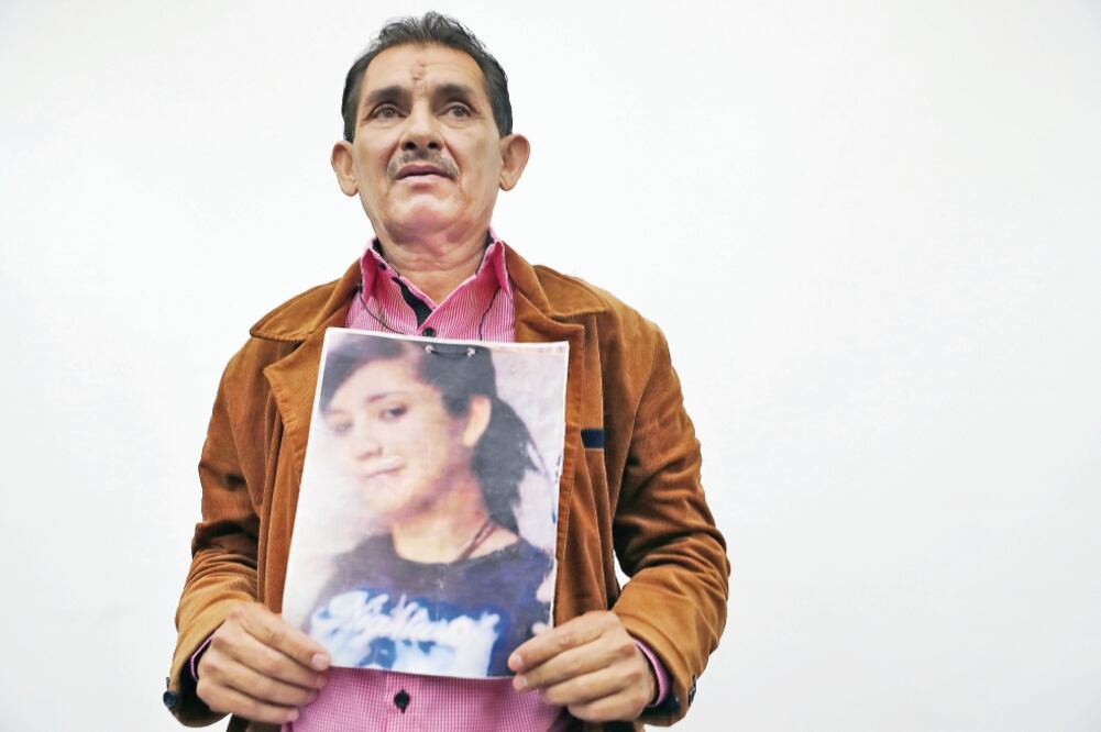 Guillermo Gutiérrez, padre de Raquel Gutiérrez, denunció que ha recibido amenazas de muerte por parte de un grupo criminal. FOTO: JUAN CARLOS REYES. EL UNIVERSAL