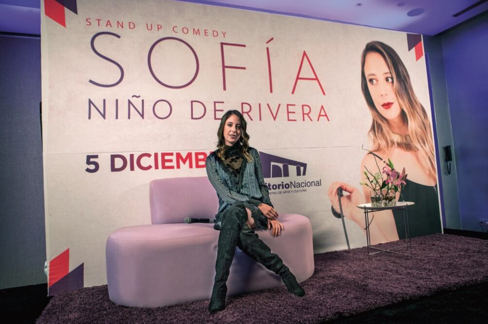 La standupera presenta show hoy en el Auditorio Nacional (CAMILA MATA. EL UNIVERSAL)