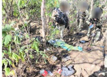 Ejército localiza campamentos improvisados y drones en Badiraguato, Sinaloa; no hay detenidos