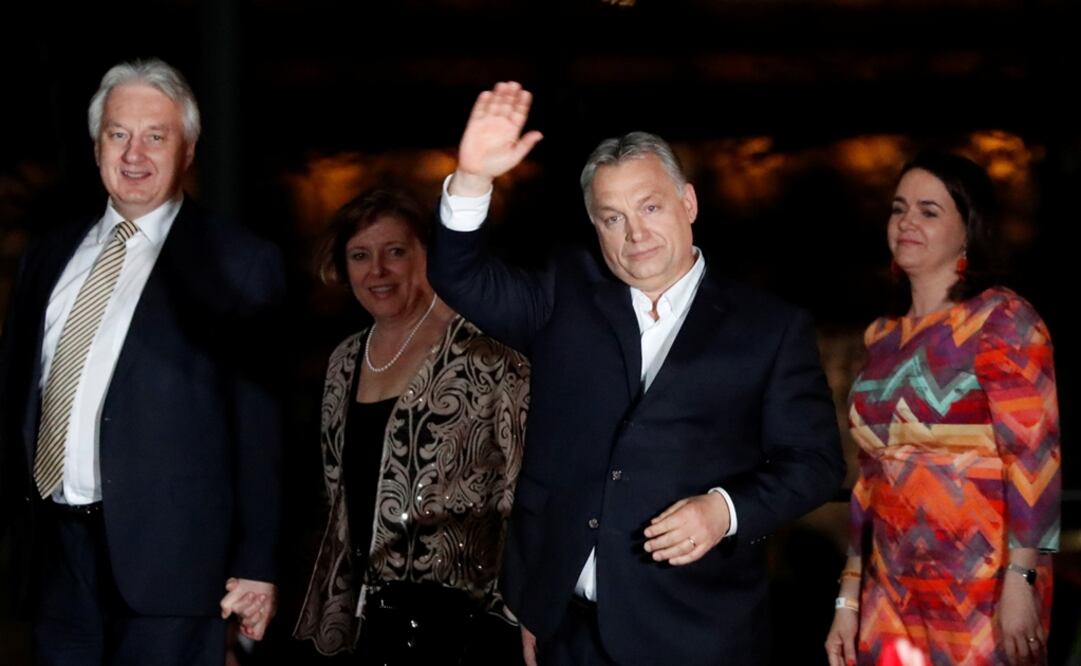 Hungary's PM Viktor Orban after the announcement of the partial results in Budapest - Photo: Bernadett Szabo/REUTERS