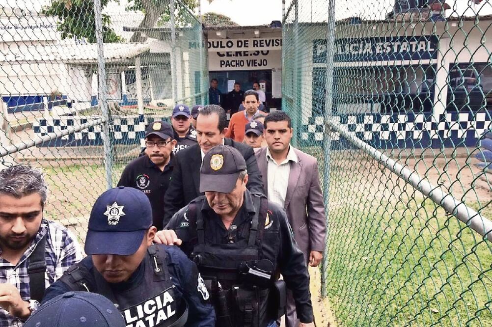Arturo Bermúdez Zurita fue arrestado cuando acudió a juzgados de Pacho Viejo a una audiencia de un proceso que se le sigue por otros dos delitos. (MIGUEL ÁNGEL CARMONA. EL UNIVERSAL)