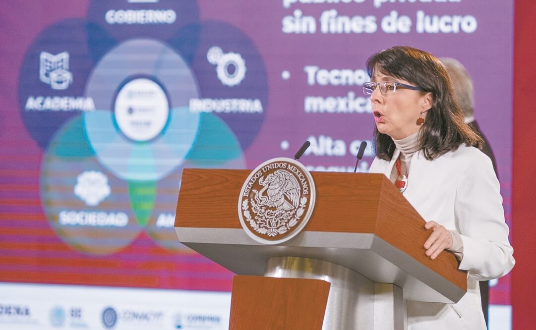 La directora del Conacyt, María Elena Álvarez-Buylla denunció supuestas transferencias ilegales en octubre de 2020. Foto: ARCHIVO EL UNIVERSAL