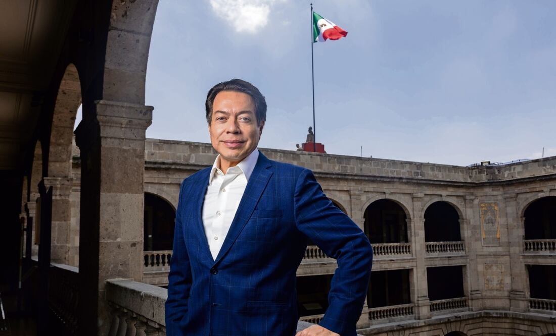 Entrevista con Mario Delgado Carrillo  Secretario de Educación Pública. Foto: Hugo Salvador / EL UNIVERSAL