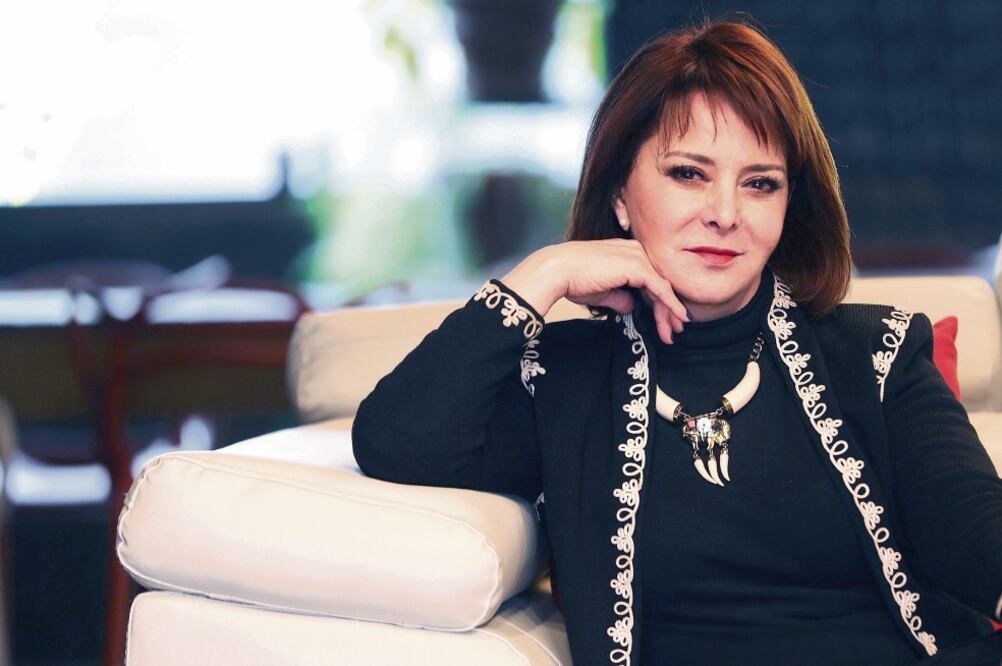 Virtual candidata de Nueva Alianza a la CDMX, Purificación Carpinteyro. (JUAN CARLOS REYES. EL UNIVERSAL)