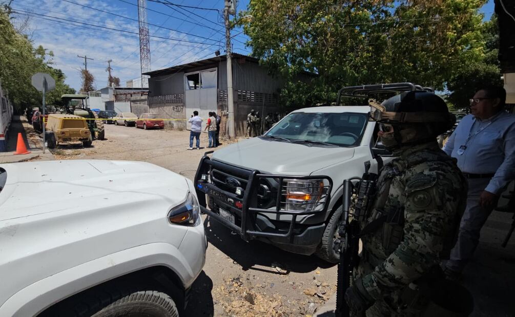 El atentado a balazos fue contra personas que se encontraban en un taller mecánico. | Foto: Especial.
