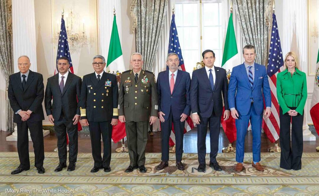 México y EU acuerdan nuevas acciones y fortalecer combate al fentanilo y armas. Foto: Especial