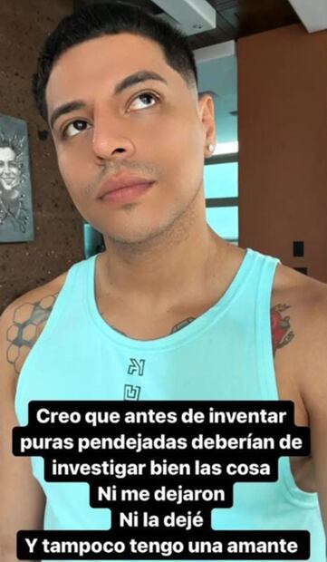 Eduin Caz aclara versiones de separación e infidelidad: "Inventan puras pend..."